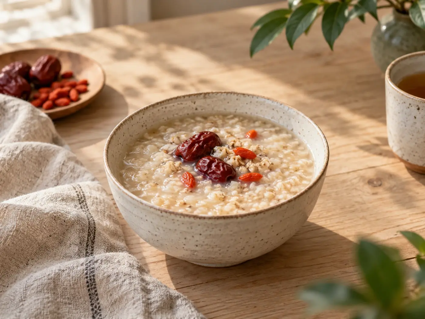 A bowl, a grain, a morning.